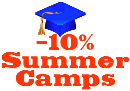 10% Discount on Summer Camps